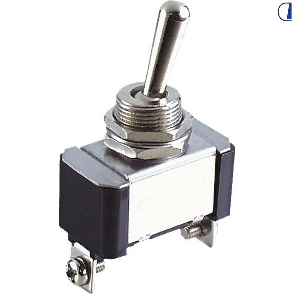Di-Tec Interruttore unipolare 20A 12V DC / 10A 24V DC