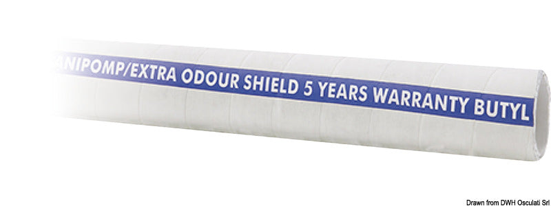 Osculati Tubo anti odore W.C da 25mm bobina da 40 MT 18.011.25