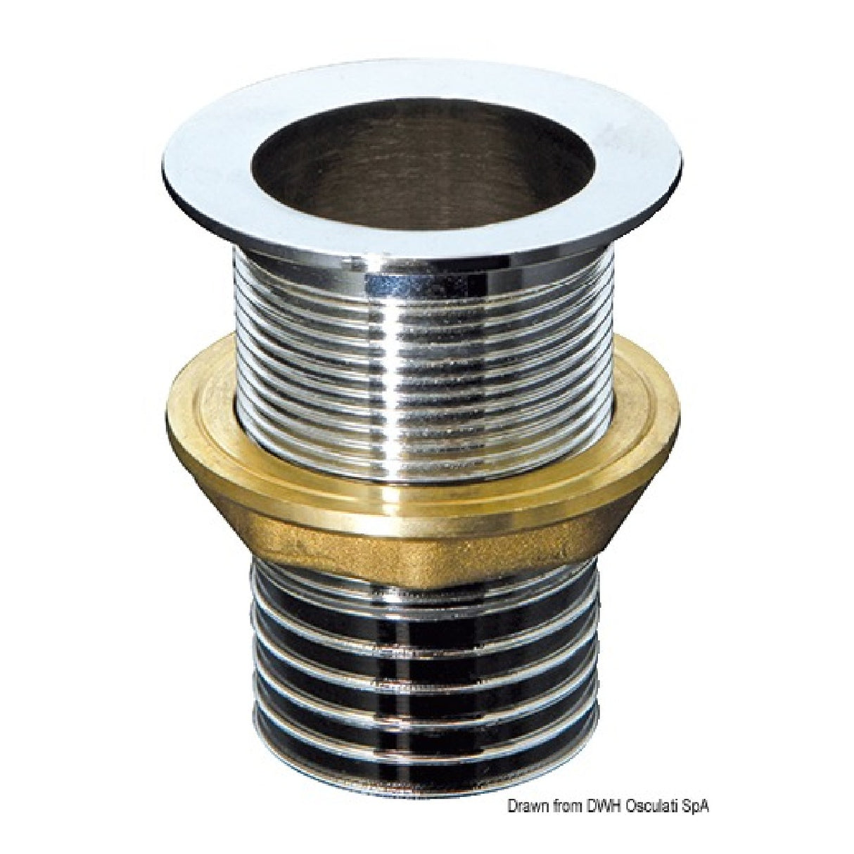 Osculati Messing-Seeventilbuchse 18.531.35