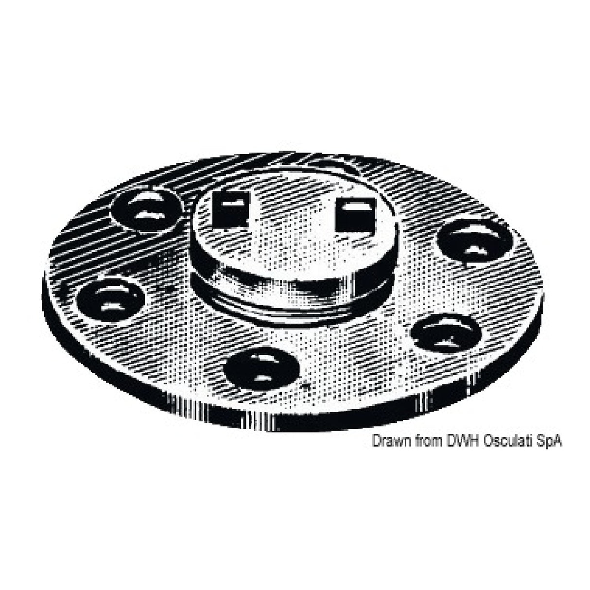 Osculati Tappo di scarico acqua 18.537.00