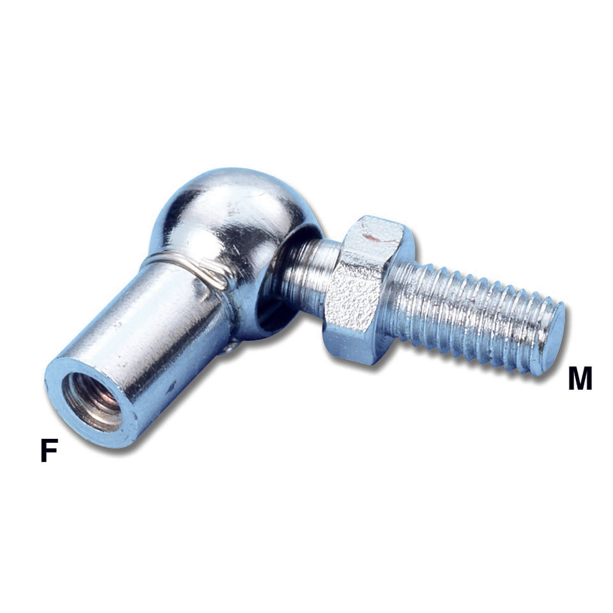 Trem-Kugelkopf F-Durchmesser 6 F-Durchmesser 6 M-Durchmesser 8