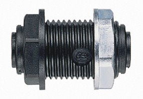 John Guest Raccordo JG Speedfit passaparete 12 mm con ghiera filettata