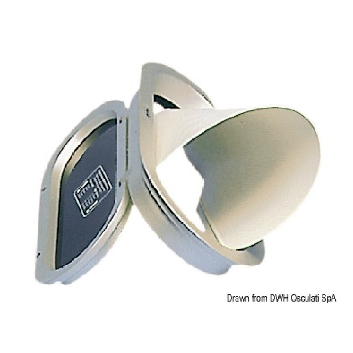 Osculati Universal-Luftförderer für Bullaugen aller Modelle 19.041.00