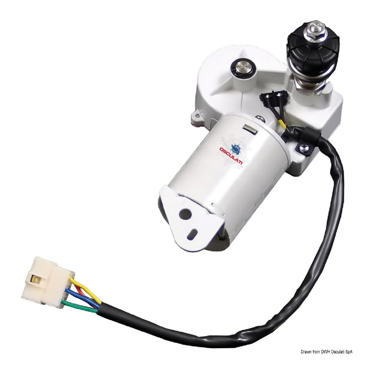 Osculati 30 W Serienmotor für Arme und Bürsten max. 550 mm 19.183.01
