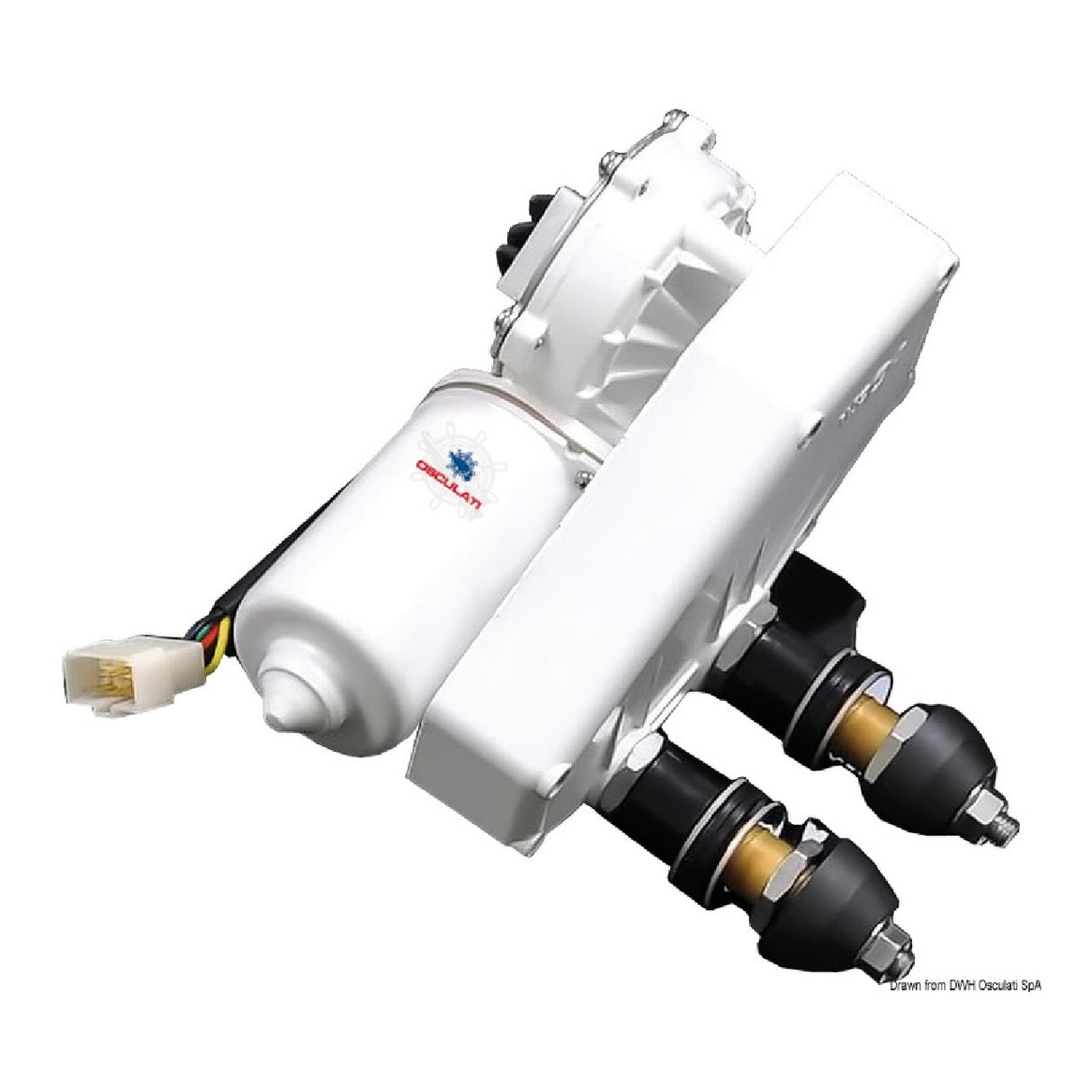 Motor serie Osculati 70 W para brazos y cepillos máx. 800 mm 19.185.01