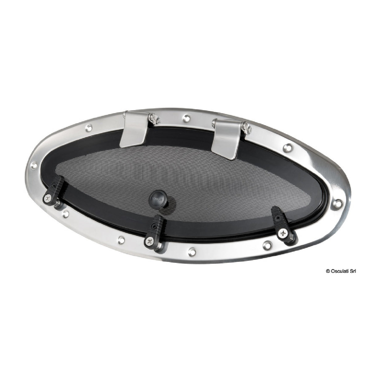Bomar Elliptical Stainless Steel Porthole 460 x 200 mm