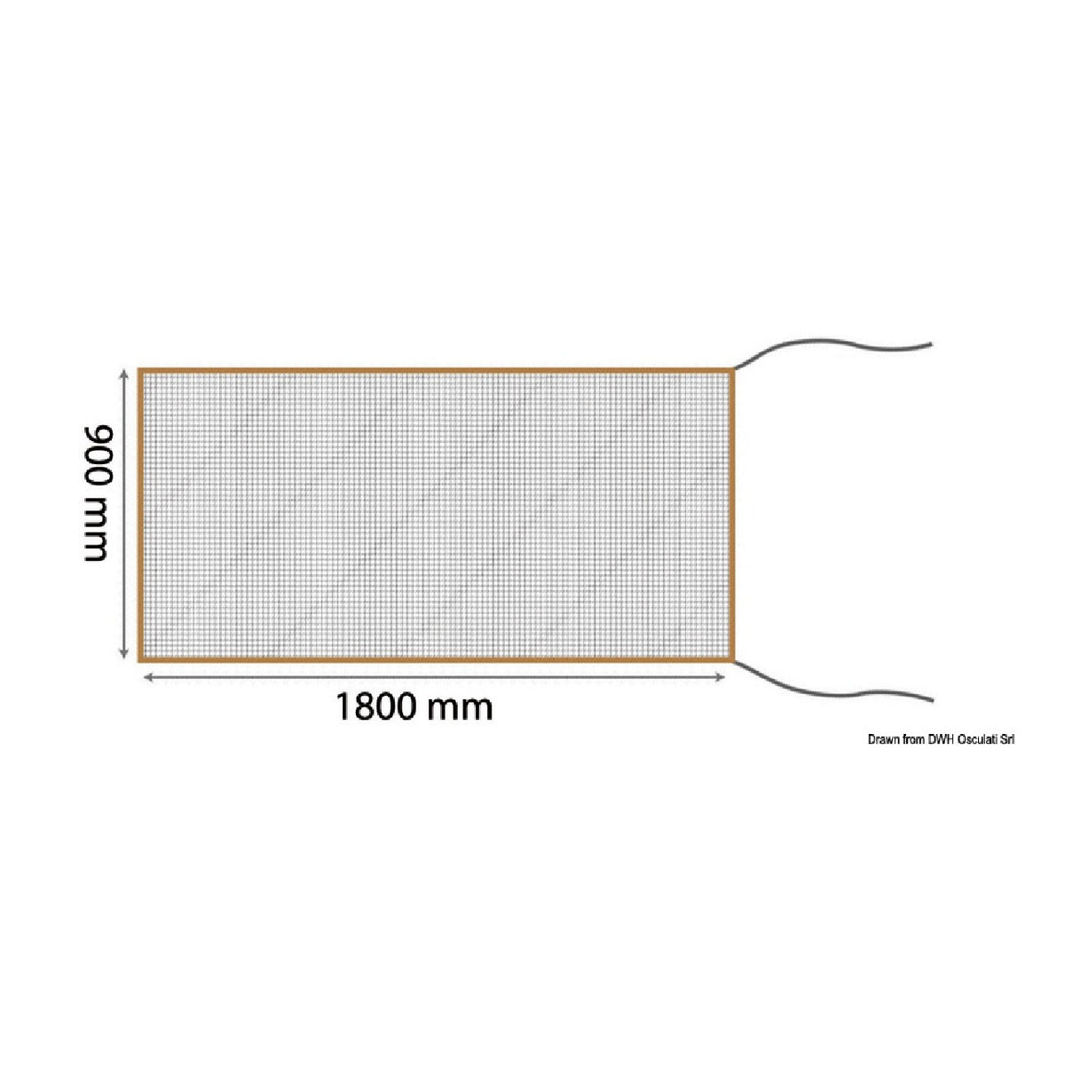Waterline Design Telo antizanzare per entrata
