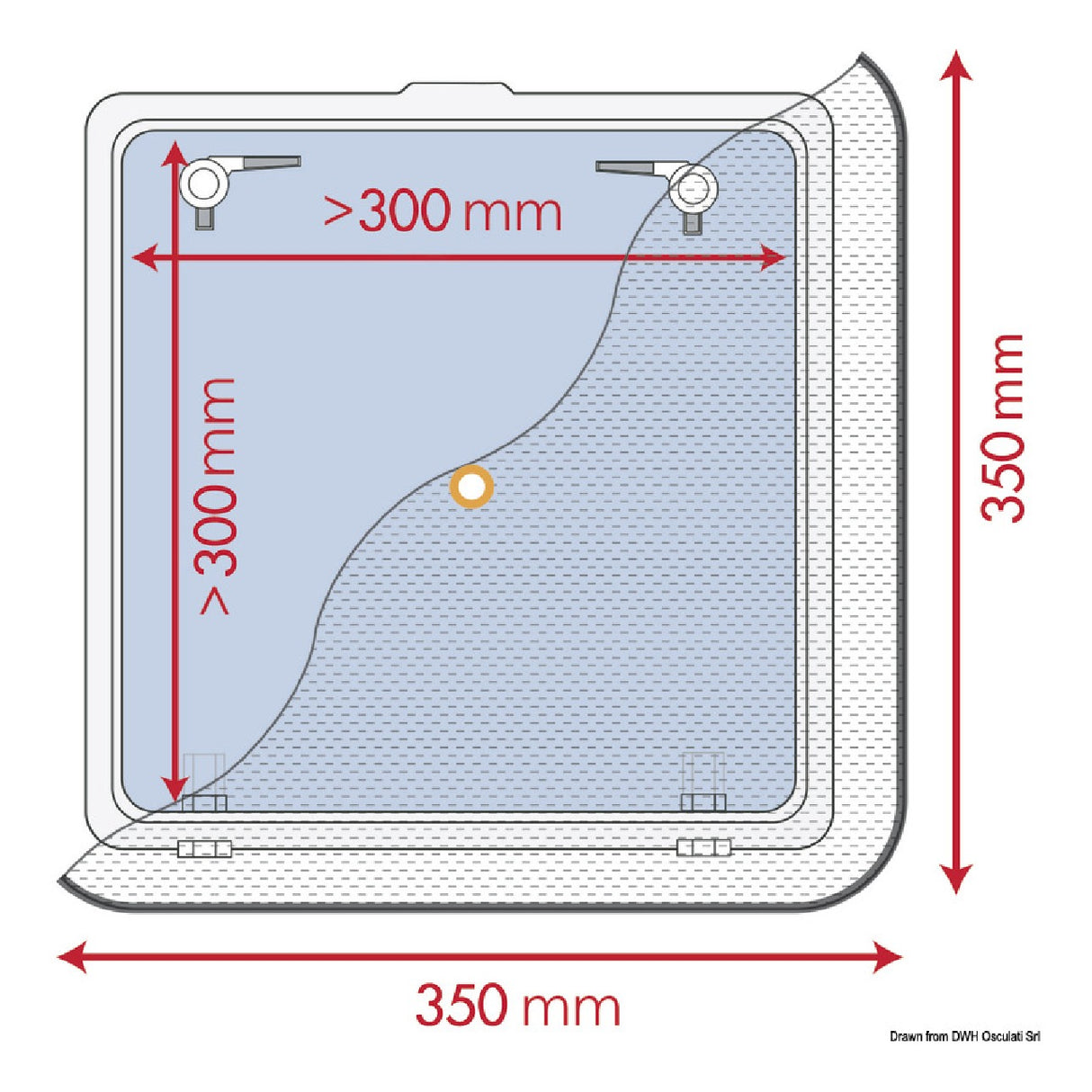 Waterline Design Moskitonetze für Schächte und Überdachungen