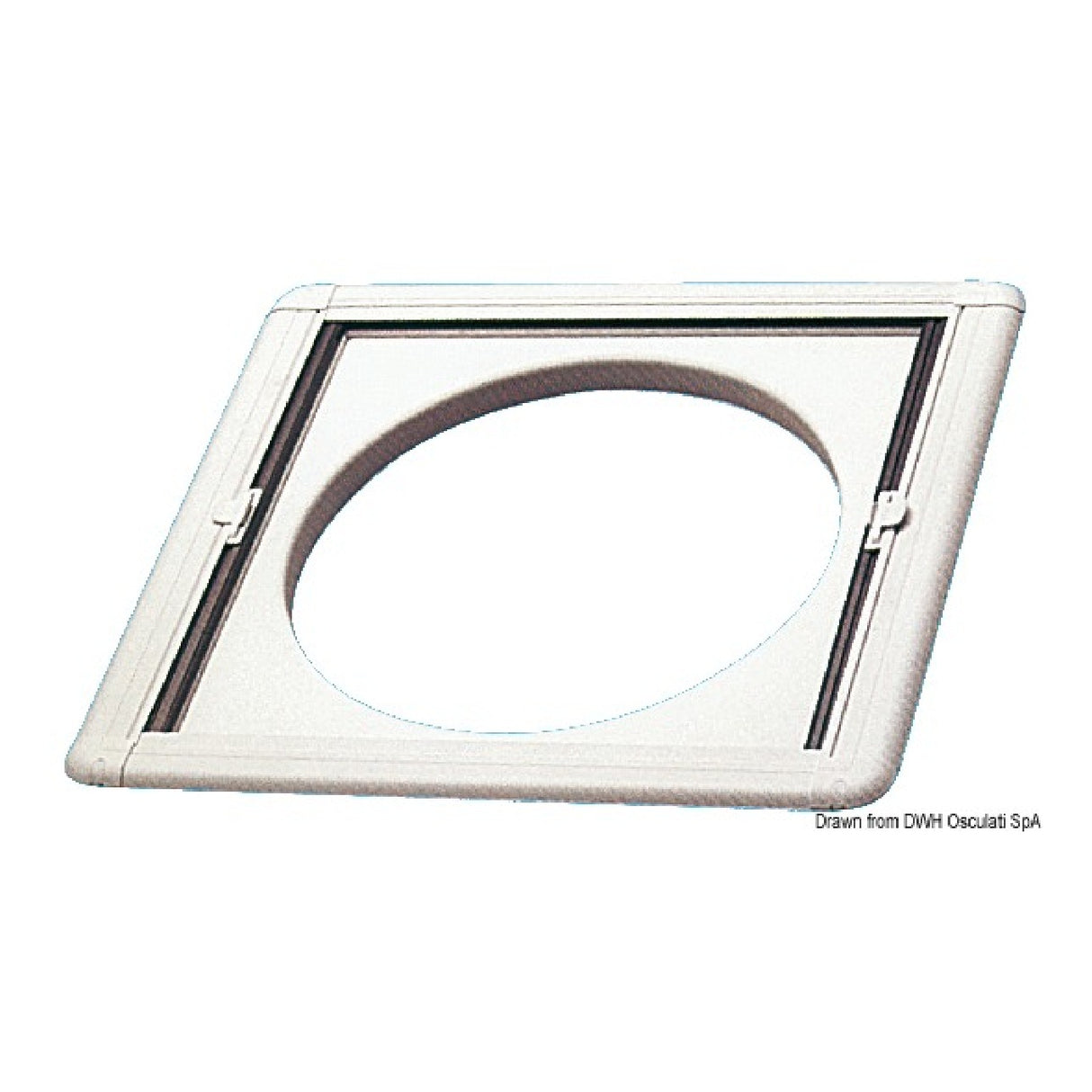 Bomar Round Curtain 609 x 577 mm