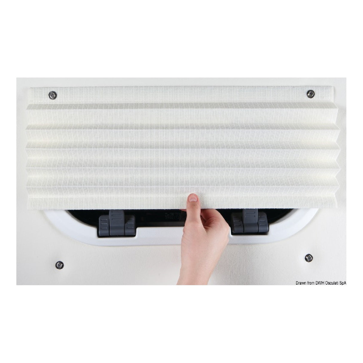 OceanAir Plissee für Dachfenster und Fenster, DOMETIC SkySol Plissee, Creme