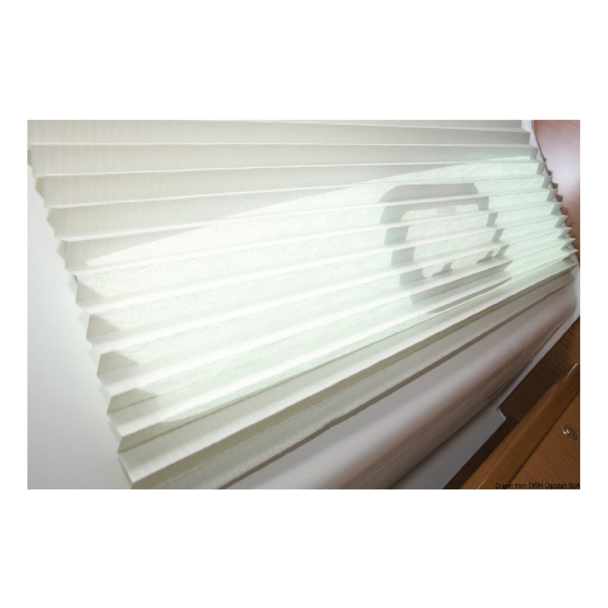 OceanAir Plissee für Dachfenster und Fenster, DOMETIC SkySol Plissee, Creme