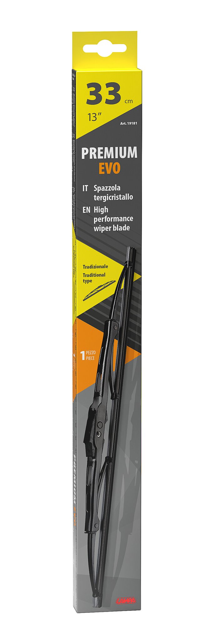 Lampa Premium Evo, spazzola tergicristallo - 33 cm (13") - 1 pz 19181
