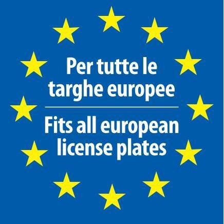 Lampa Portatarga posteriore Europeo universale 19916