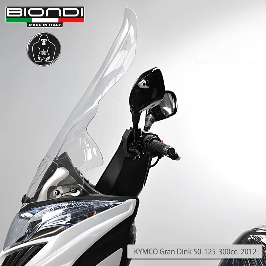 Biondi Club Parabrezza Trasparente KYMCO Gran Dink 50 2T-125/300i 2011-2017