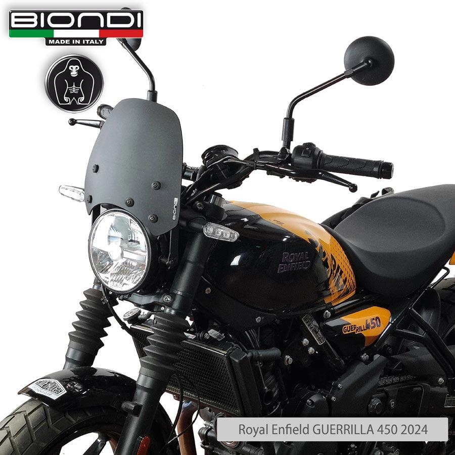 Biondi Cupolino Sport Nero Satinato Royal Enfield Guerrilla 450 2024+