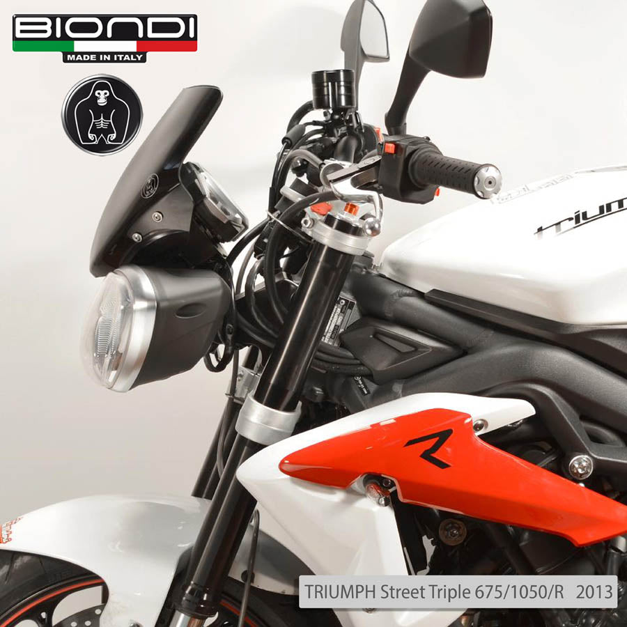 Biondi Cupolino Fumé Scuro Triumph Speed/Street Triple 675-1050 cc