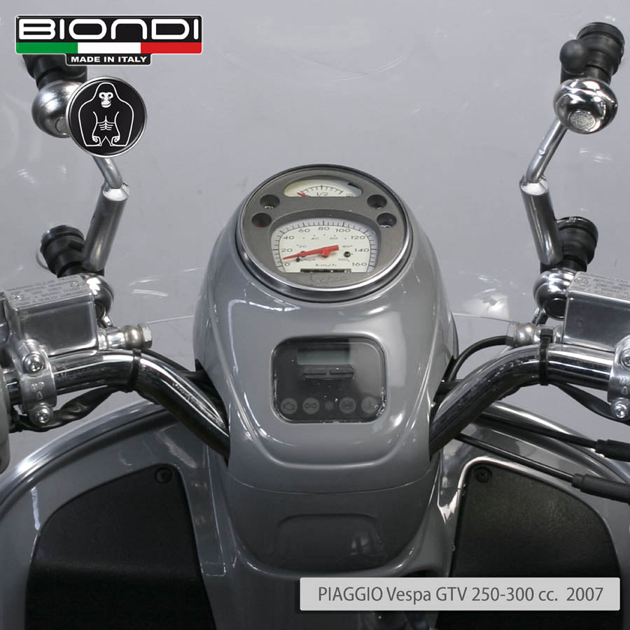 Biondi Cupolino Little Club Vespa GTV 250i.e/300i.e 2007-2022 con Attacchi