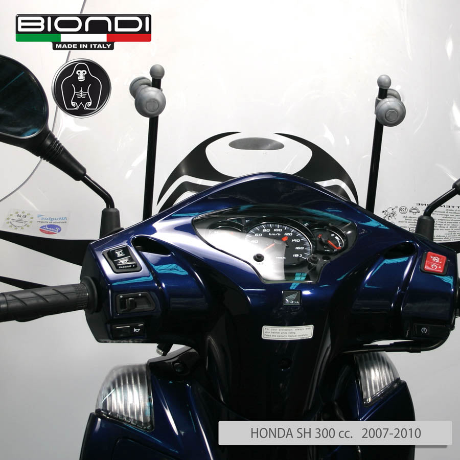 Biondi Cupolino Little Club Honda SHi 300 2007-2010 con Attacchi - MPN 8061201