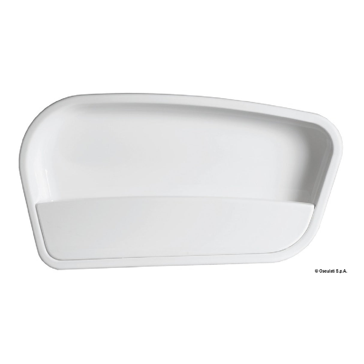 Seitliches Staufach von Osculati mit zwei Halterungen für Becher/Dosen/kleine Flaschen 20.027.01
