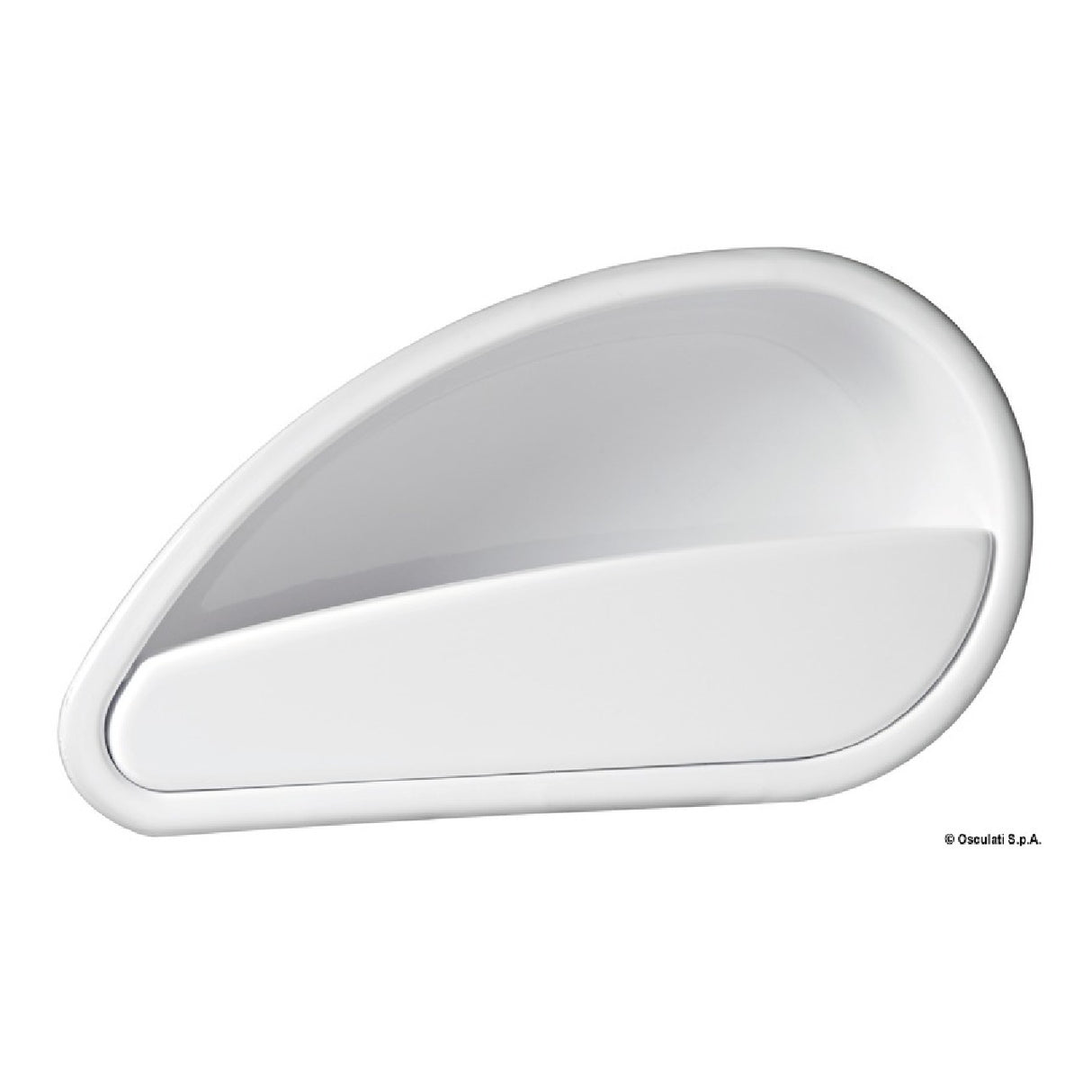 Seitliches Staufach von Osculati mit zwei Halterungen für Becher/Dosen/kleine Flaschen 20.027.01