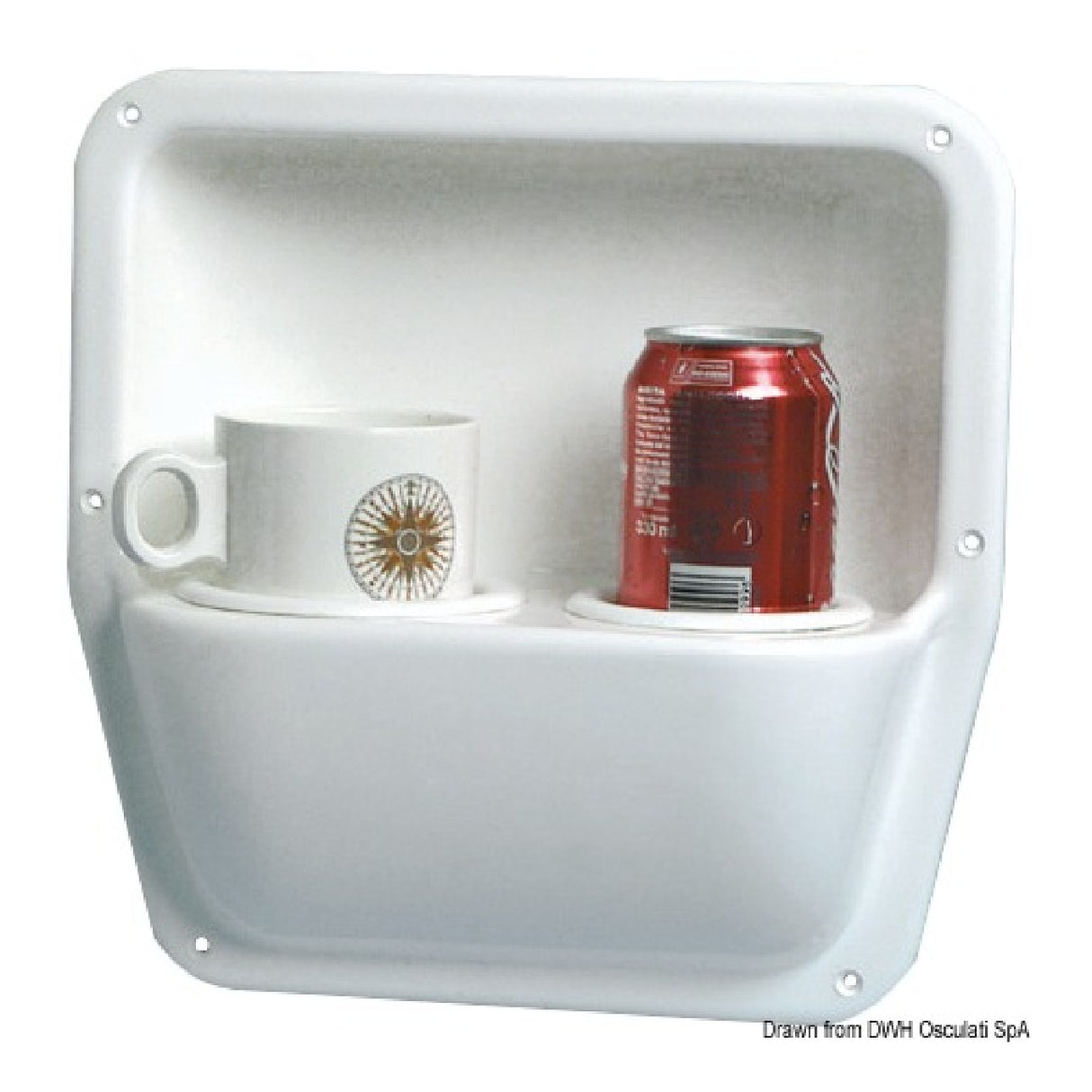 Mueble auxiliar Osculati para portavasos/tazas/botellas 20.029.00