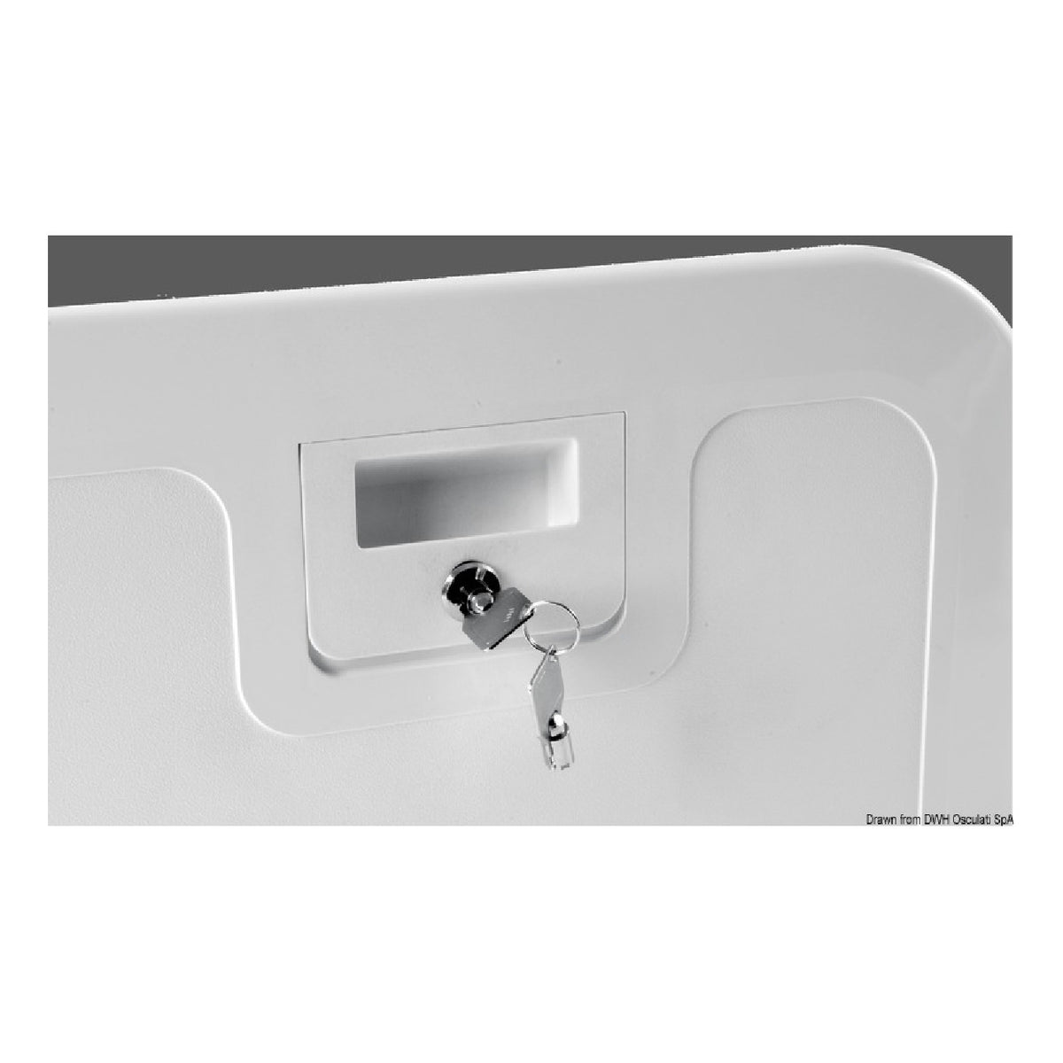 Osculati Kit serratura per portelli Push-Pull 20.094.00