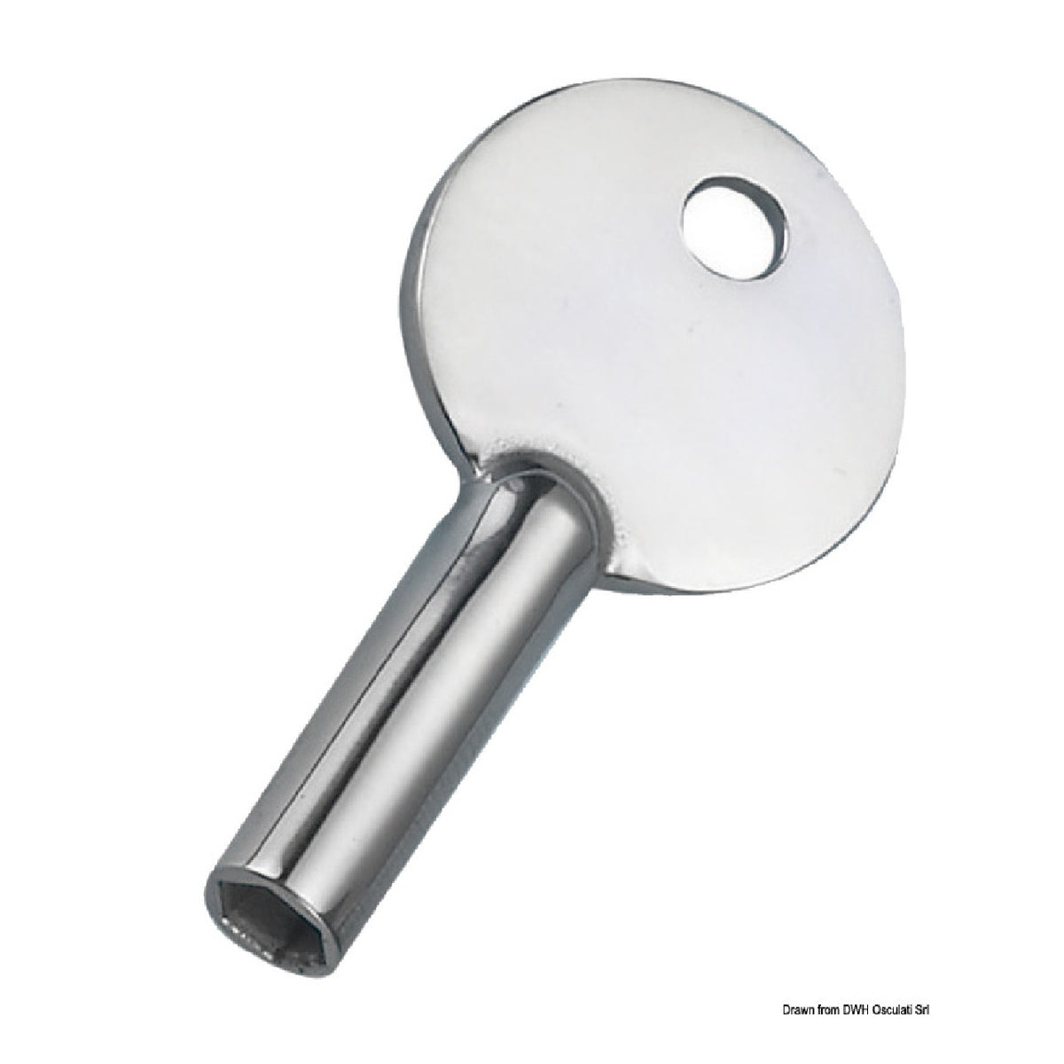 Osculati Ersatzschlüssel für Quick Lock Deck Filler 20.366.98