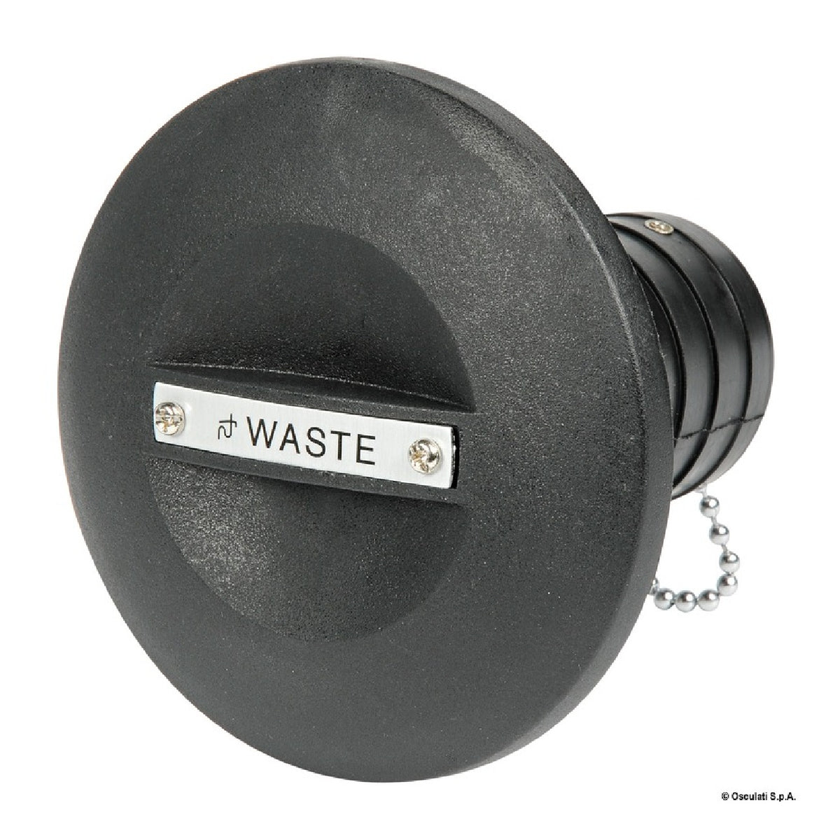 Osculati Tappo imbarco in Nylon neri 20.868.02