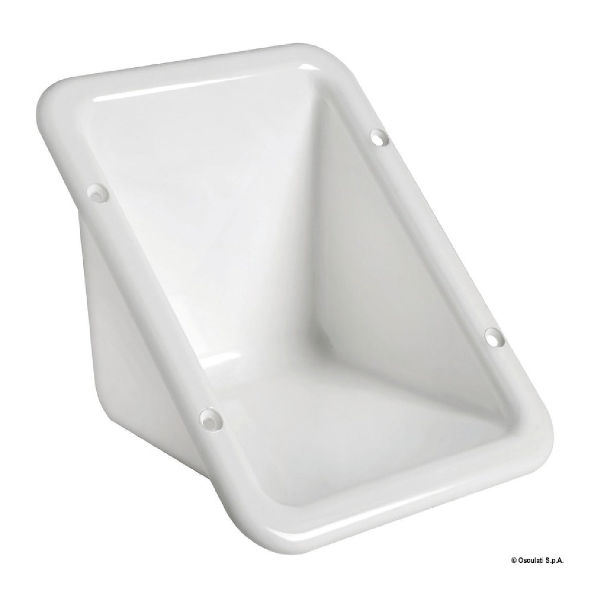 Osculati Vano ad incasso in plastica per alloggiamento tappo di rifornimento 20.899.00