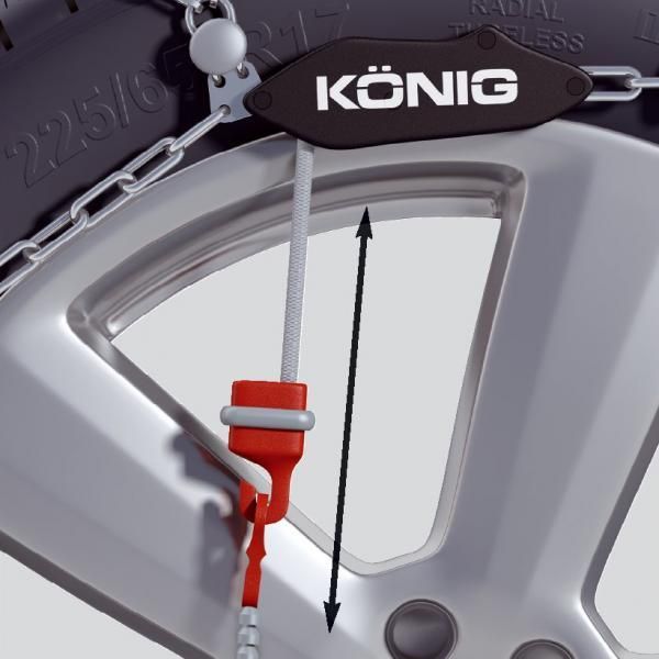 Konig Catene neve XG-12 Pro gruppo 227