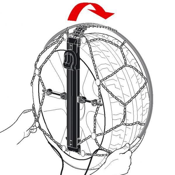 Konig Easy-fit SUV snow chains group 230