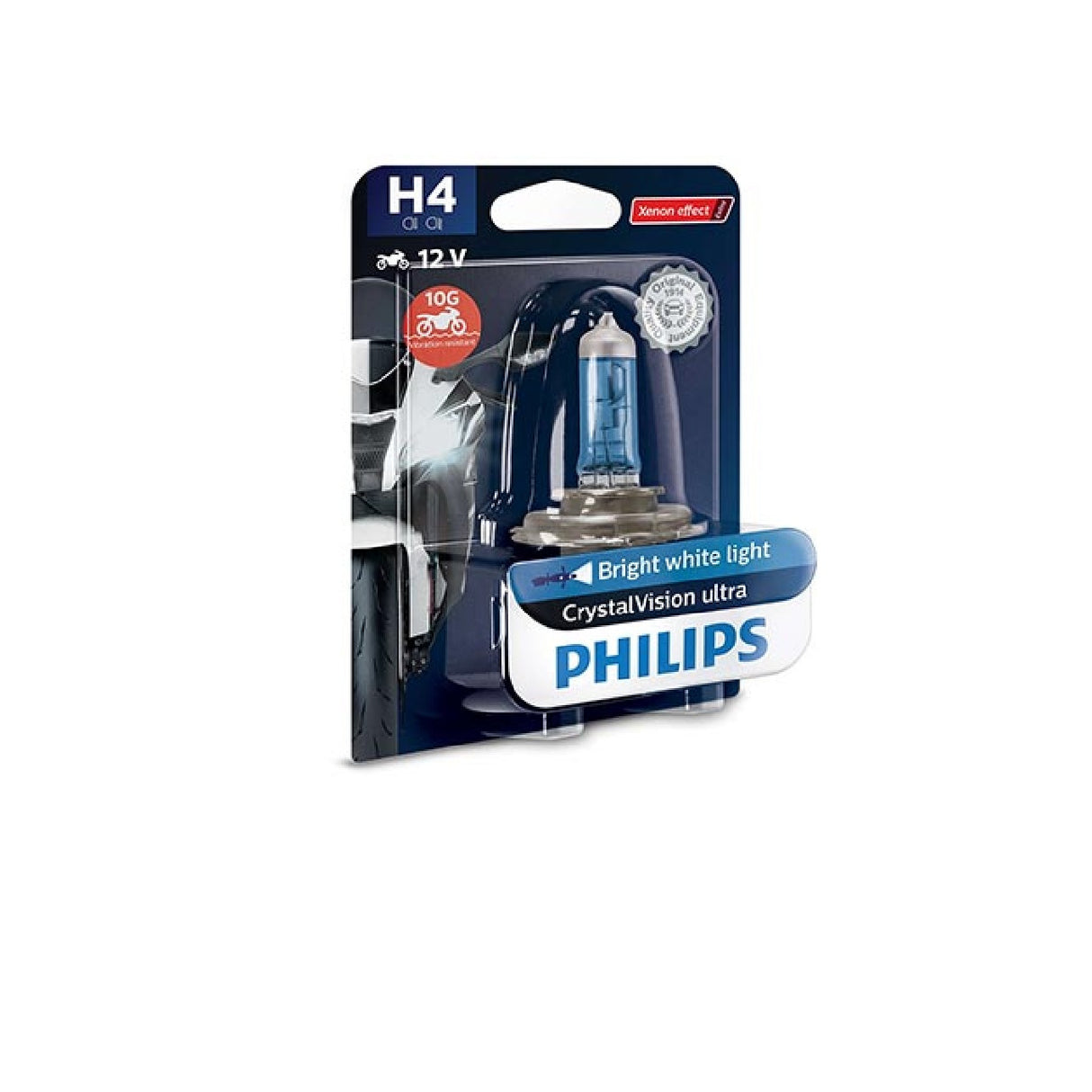 Philips Lampadina di ricambio H4 CRYSTAL VISION - 12V 60/55W