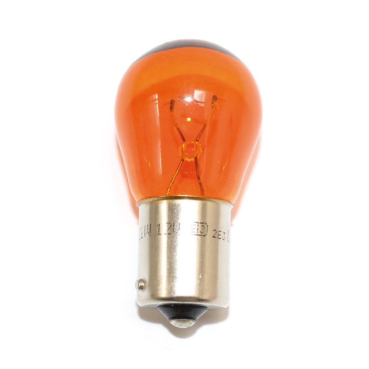 Bombilla de repuesto Hert, luz única, naranja, 12 V, 21 W, BAU15S
