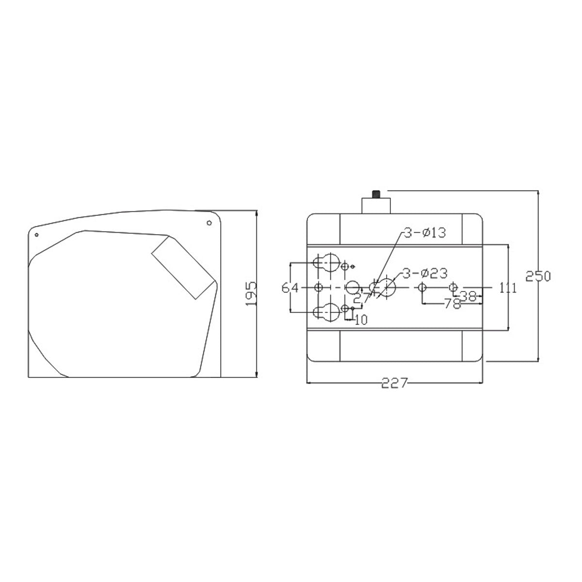 Trem Arganello elettrico per alaggio Cavo d. 5 mm x 9 mt.