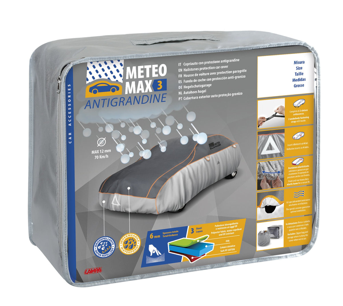 Lampa Meteo-Max 2, copriauto antigrandine - AG-7 20556
