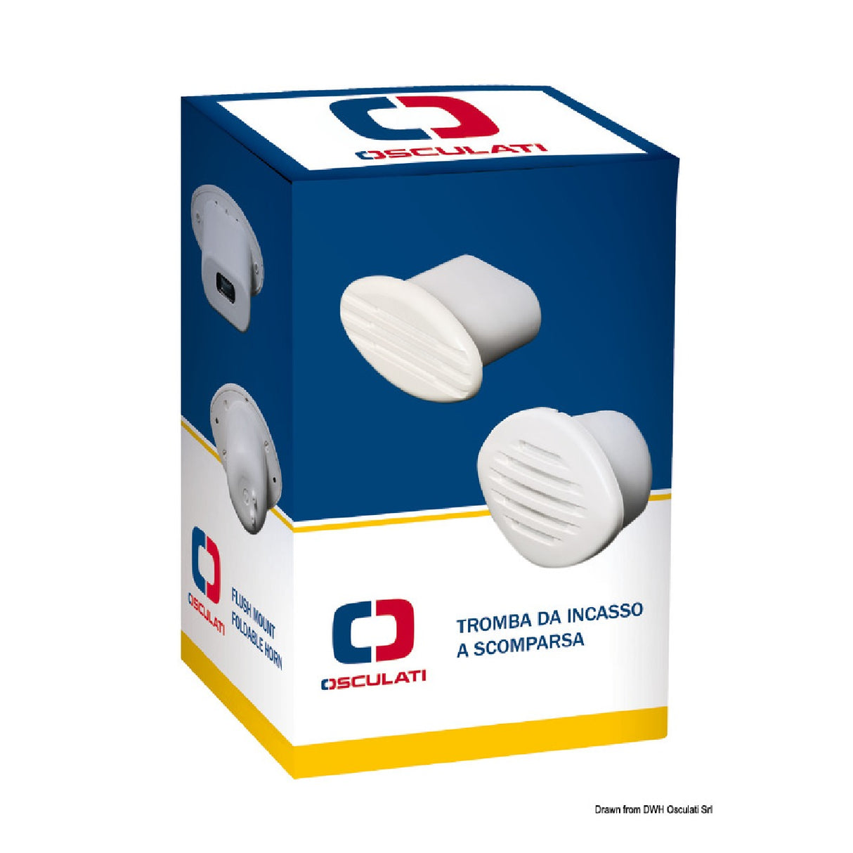 Bocina empotrada retráctil Osculati 21.102.05 21.102.05