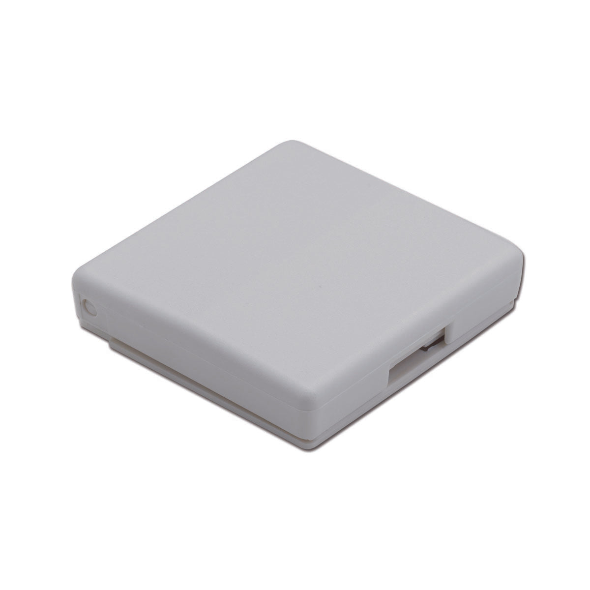 Trem Tilting Glass and Can Holder White-White