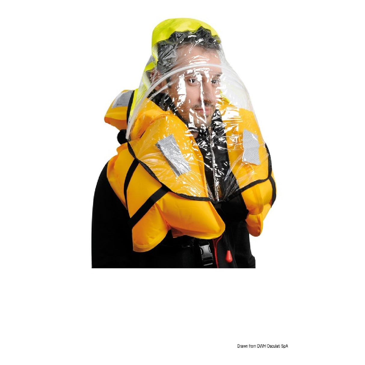 Chaleco salvavidas autoinflable Osculati Sail Pro 180 N (homologado según EN ISO 12402-3) 22.394.00