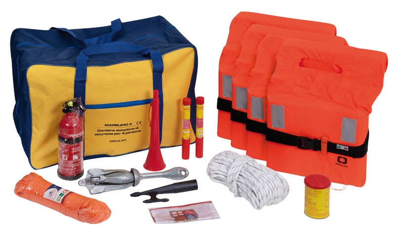 Kit Marsupio Navigazione Osculati - 4/6 Persone (Entro 3/6/12 Miglia) 22.412.32