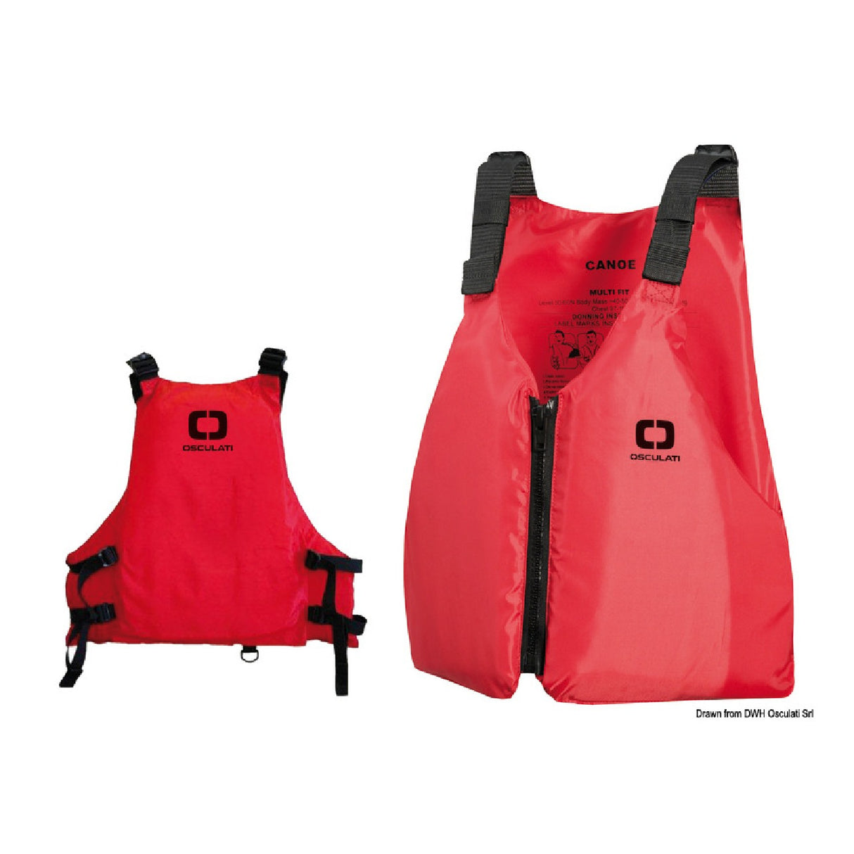 Osculati Aiuto al galleggiamento Canoe - 50 N (EN ISO 12402-5) 22.492.00