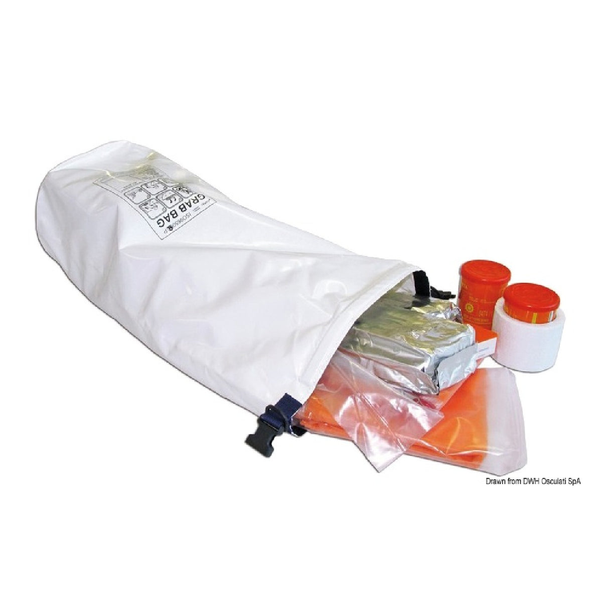 Osculati Zattera Oceanlife + GB – italienische Zulassung mit GRAB BAG