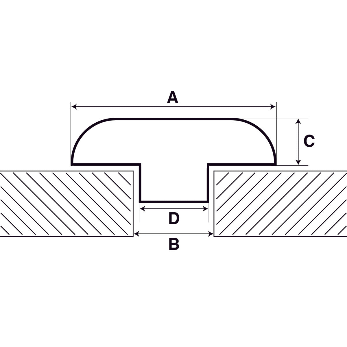 Trem Aeratore modello SunventIncasso d. mm 115