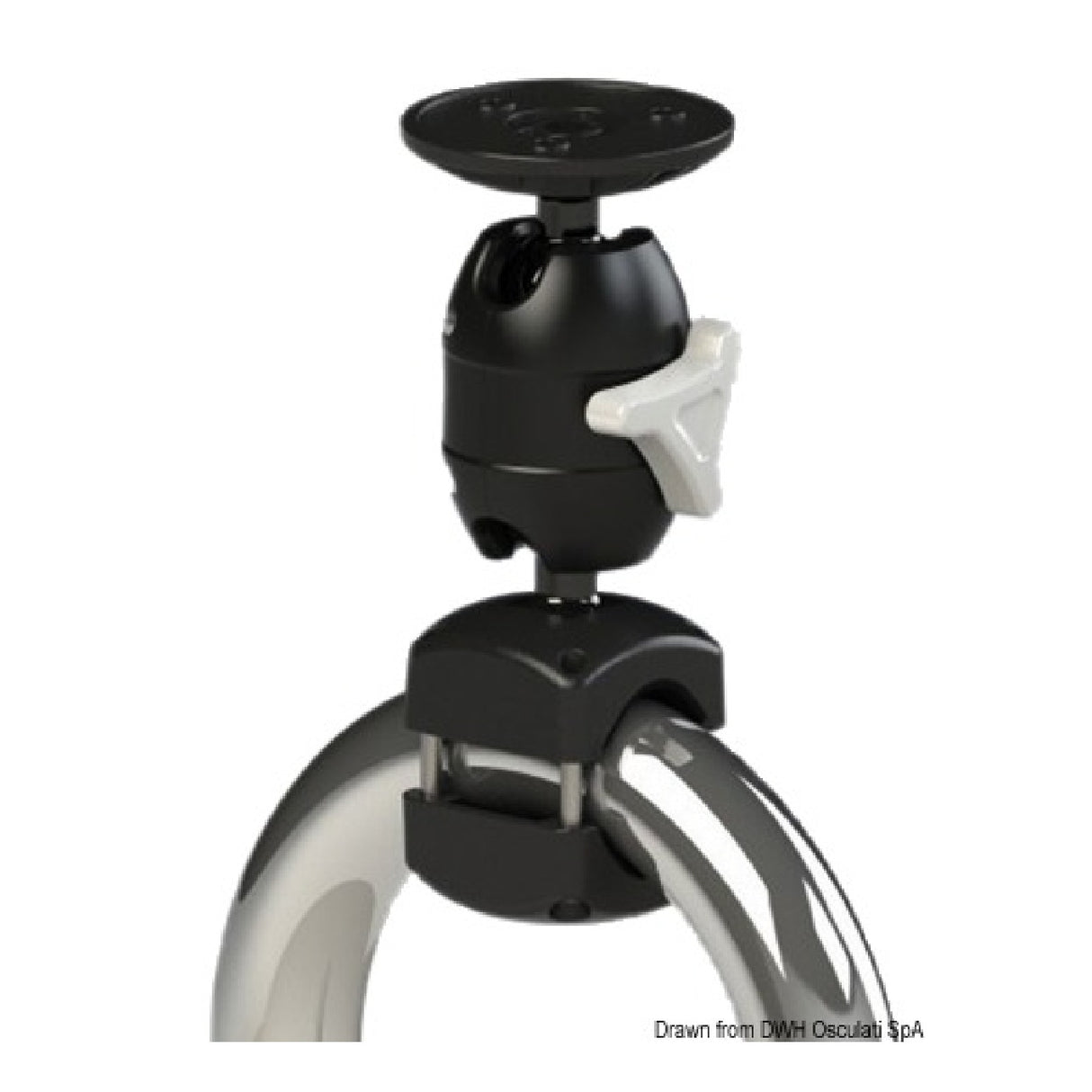 Scanstrut iPad holder for pipe mounting