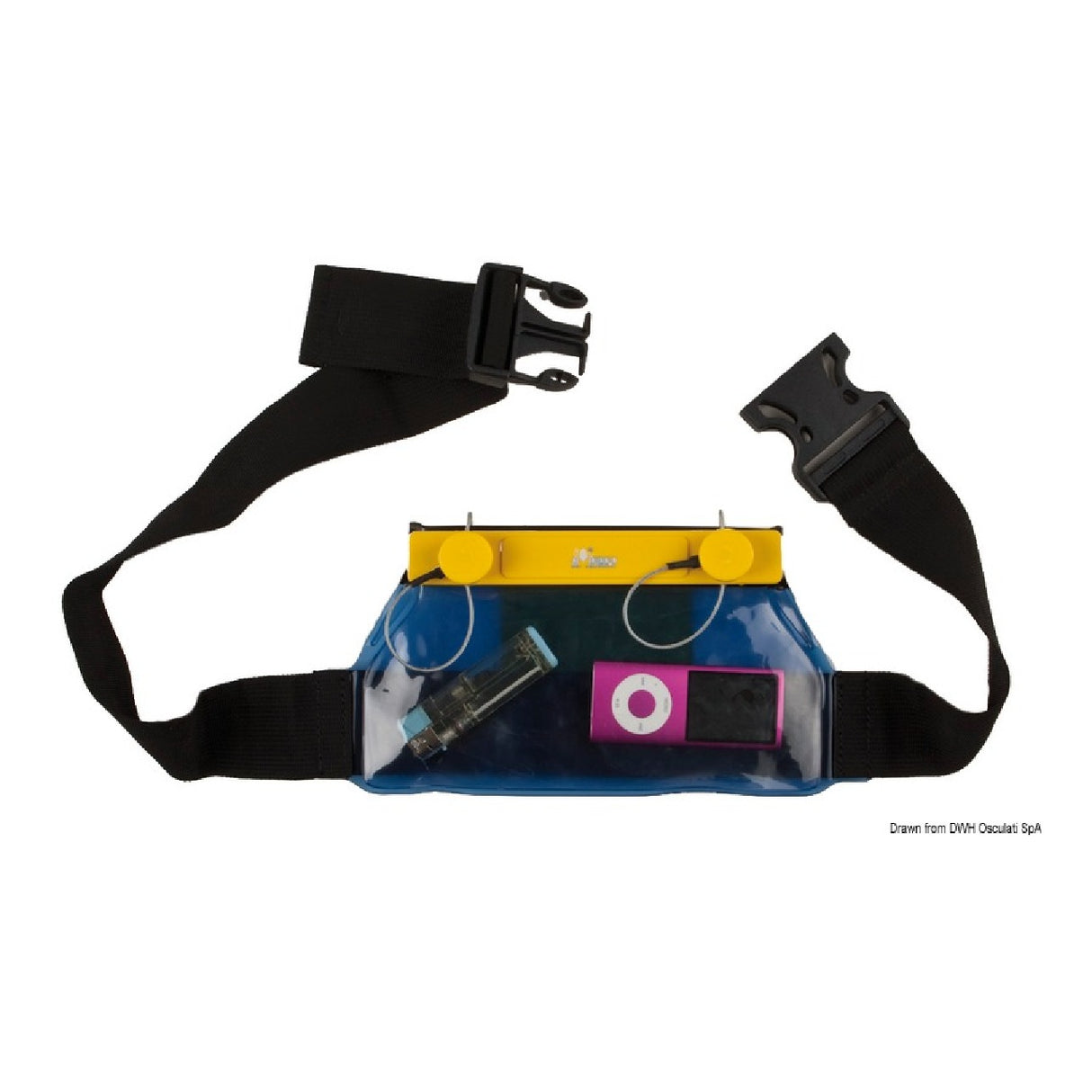 Amphibious Transparent Watertight Object Holder