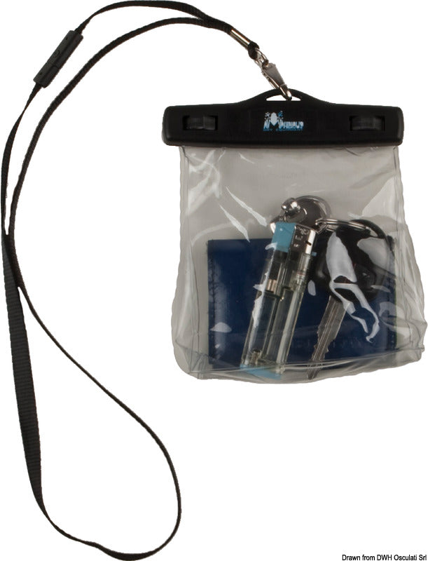 Amphibischer, transparenter, wasserdichter Aufbewahrungsbehälter 12 x 11 cm