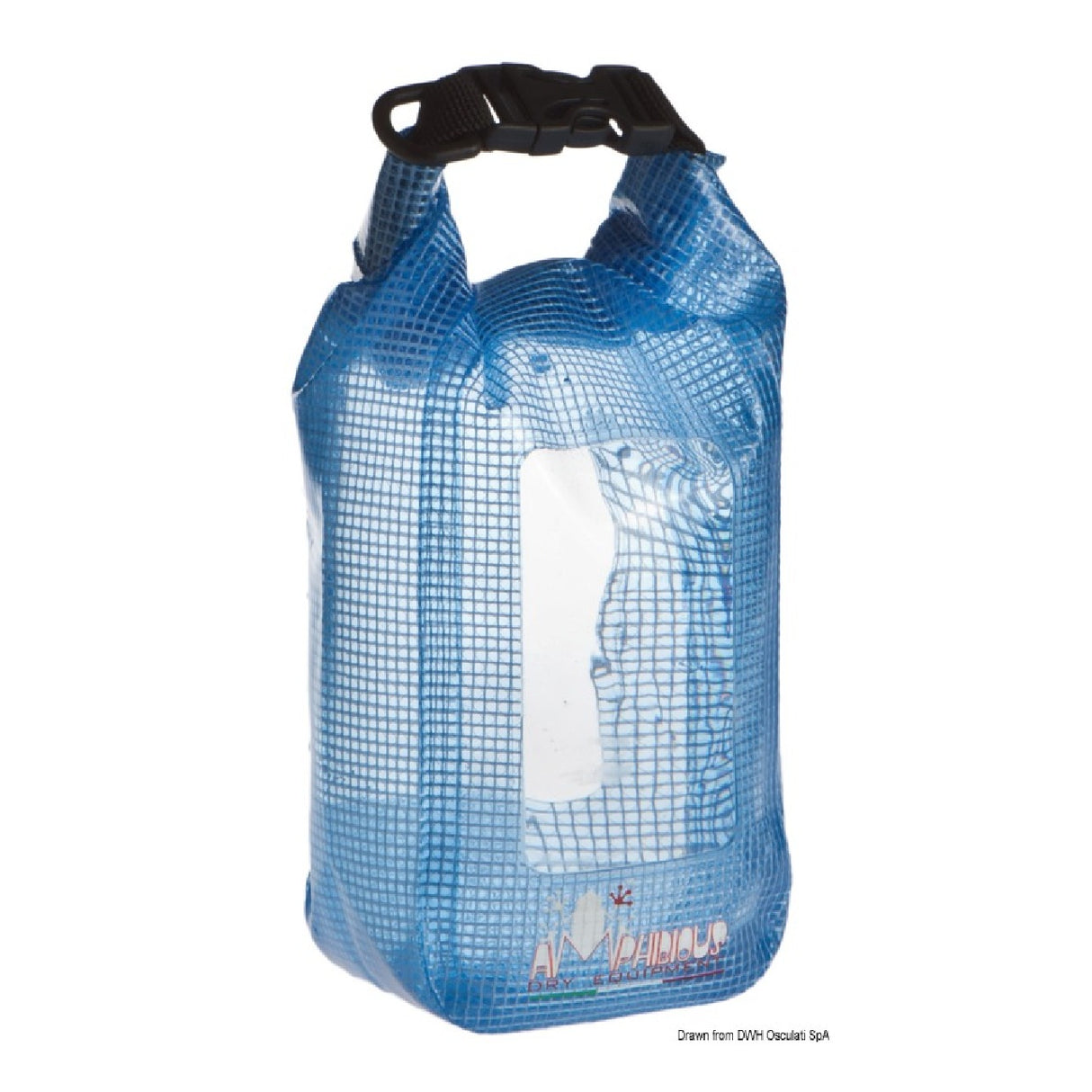 Amphibien-blauer Trockensack