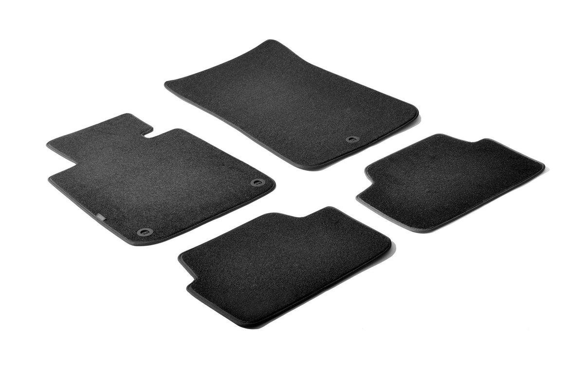 Tappetini moquette Nero Bmw Serie 1 E81 03/07>06/12 Serie 1 E87 09/04>08/11 23014