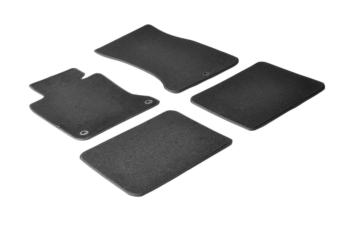 Set tappeti su misura in moquette Nero Bmw Serie 7 (E65) (E66) (11/01>09/08) 23018