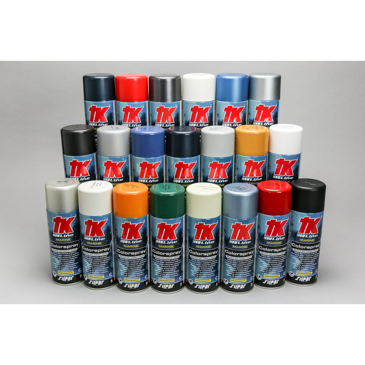 Tk Volvo Penta Motorsprayfarbe Grau (Grau 40082)