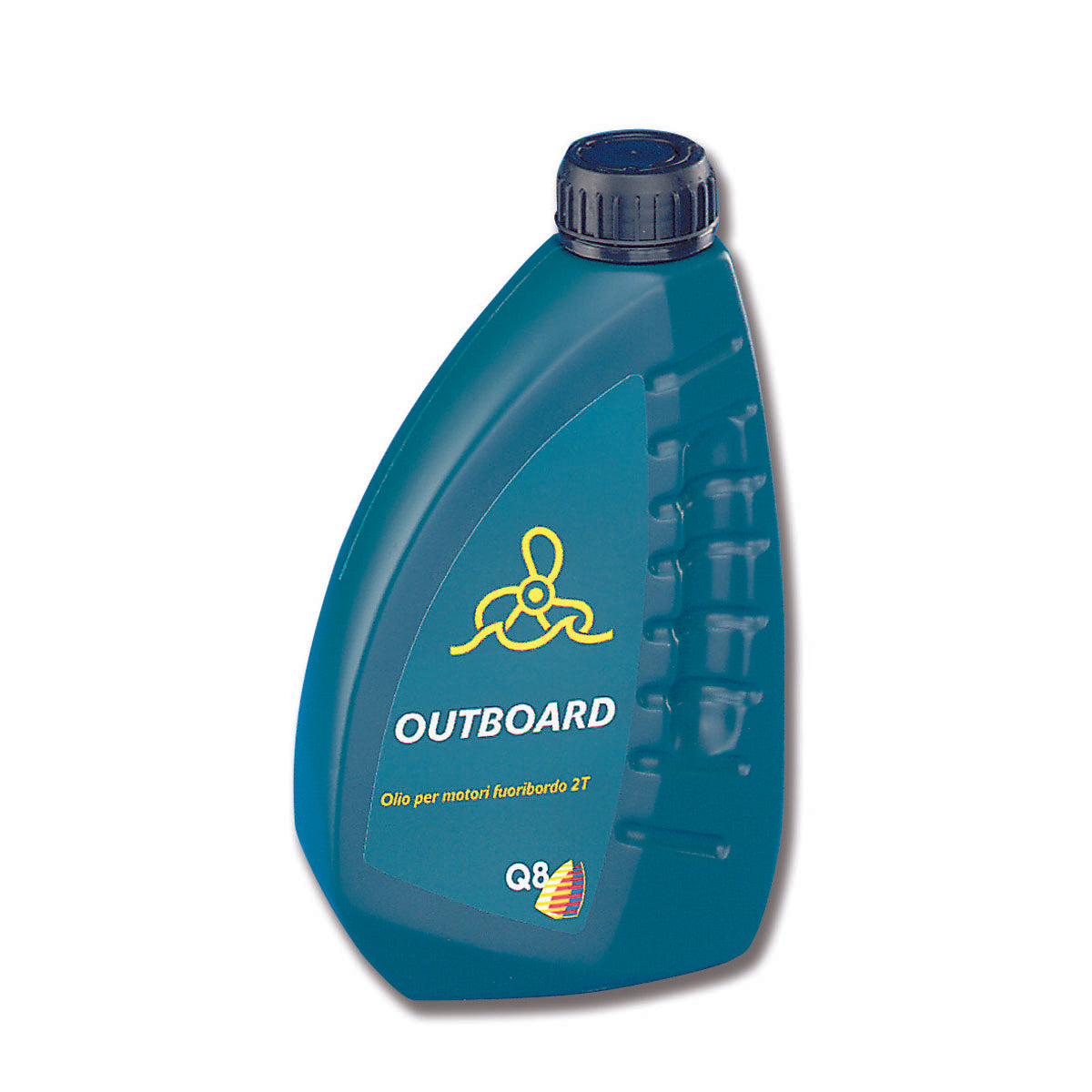 Q8 Olio miscela motori fuoribordo Outboard per motori 2 tempi 1 Litro